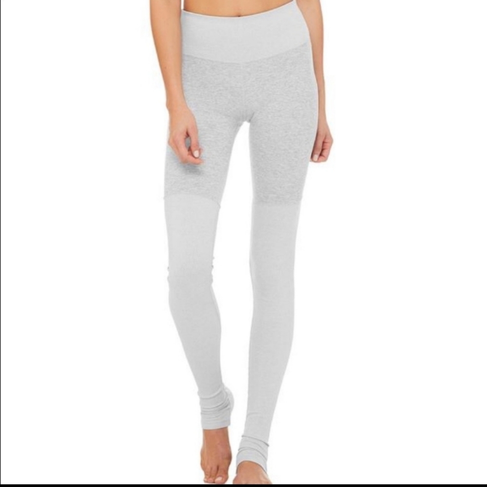 HIGHWAIST alosoft goddess leggings in zinc Heather
